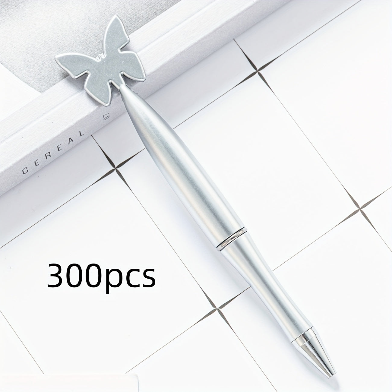 Free Custom Logo 100pcs/200pcs/300pcs Plastic Cartoon Rotating Butterfly Pens Gift Promotional Pens with Printable Logo