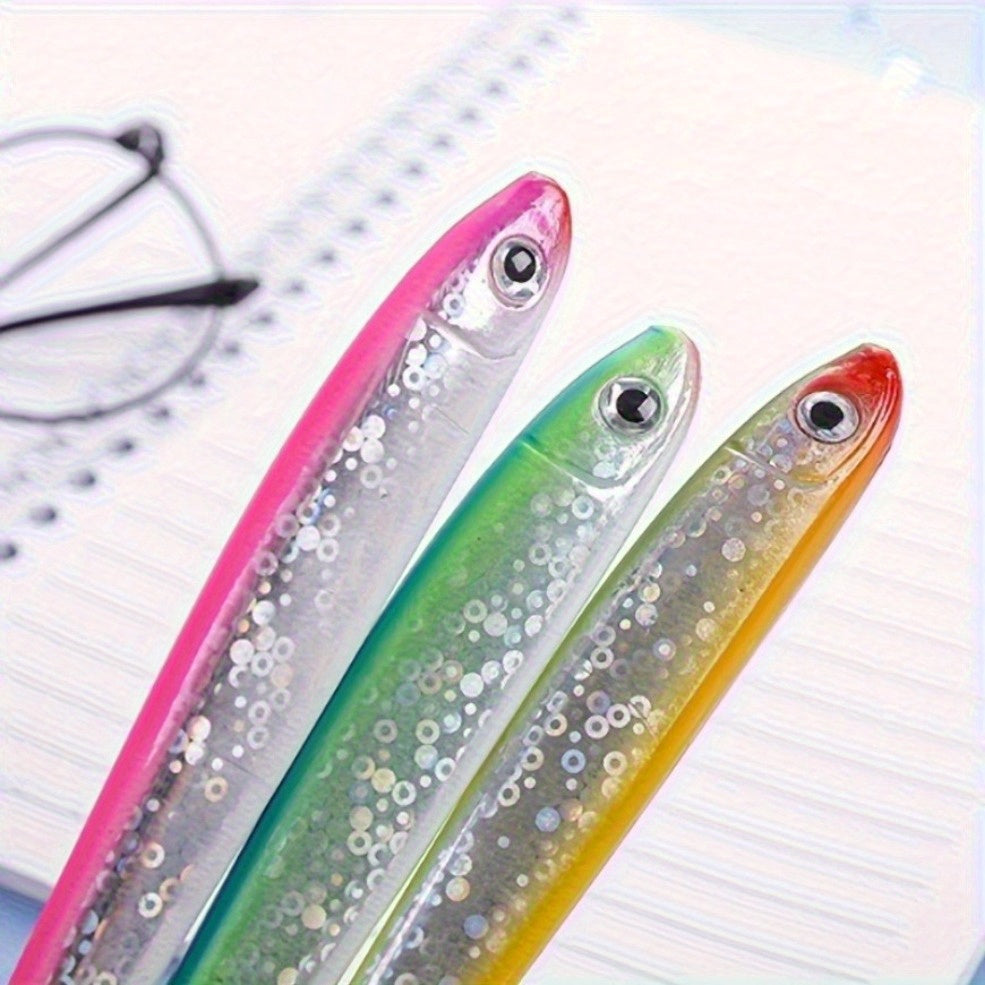 [20pcs Creative Fish Pens] 20pcs Random New Special Creative Fish Ballpoint Pen | Ocean Signature Stationery for School Office Supply | Best Gift Choice, Weird Stuff, Unusual Items, Cute School Supplies