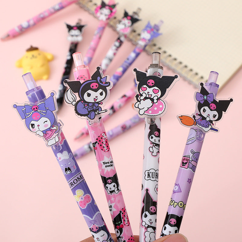 Sanrio 48-Pack, High-Value ST Pusher, Gel Pen, Zebra Clip, School Supplies, Cute Stationery, Colored Pen, Stationery, Writing Pen.