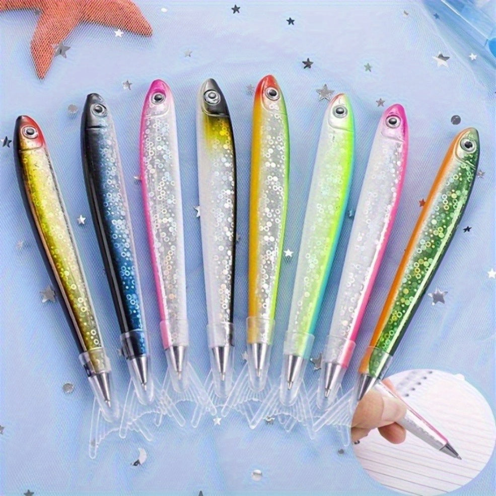 [20pcs Creative Fish Pens] 20pcs Random New Special Creative Fish Ballpoint Pen | Ocean Signature Stationery for School Office Supply | Best Gift Choice, Weird Stuff, Unusual Items, Cute School Supplies