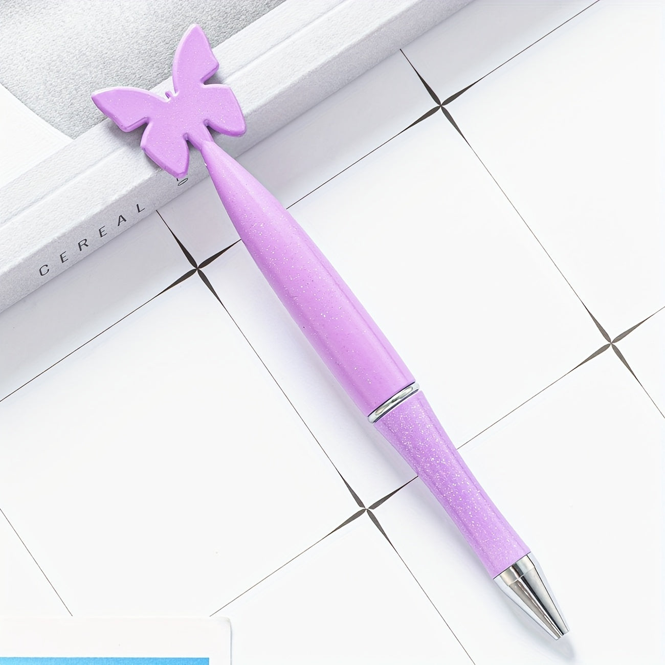 Free Custom Logo 100pcs/200pcs/300pcs Plastic Cartoon Rotating Butterfly Pens Gift Promotional Pens with Printable Logo