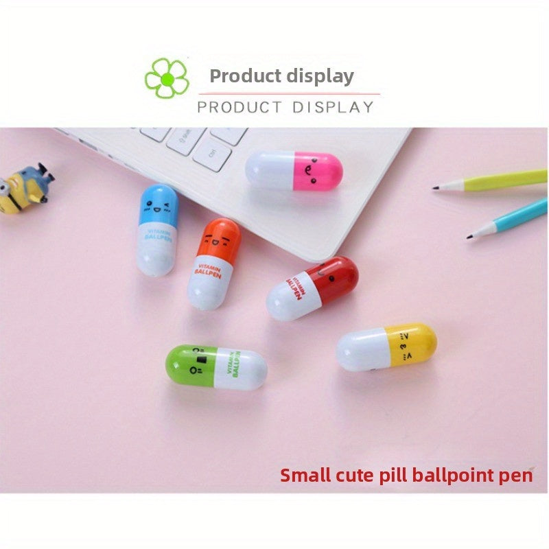 Set of 6 Cartoon-Themed Gel Pens That Can Expand, Ideal for Use As Rewards in Classrooms Or As Gifts for Friends.