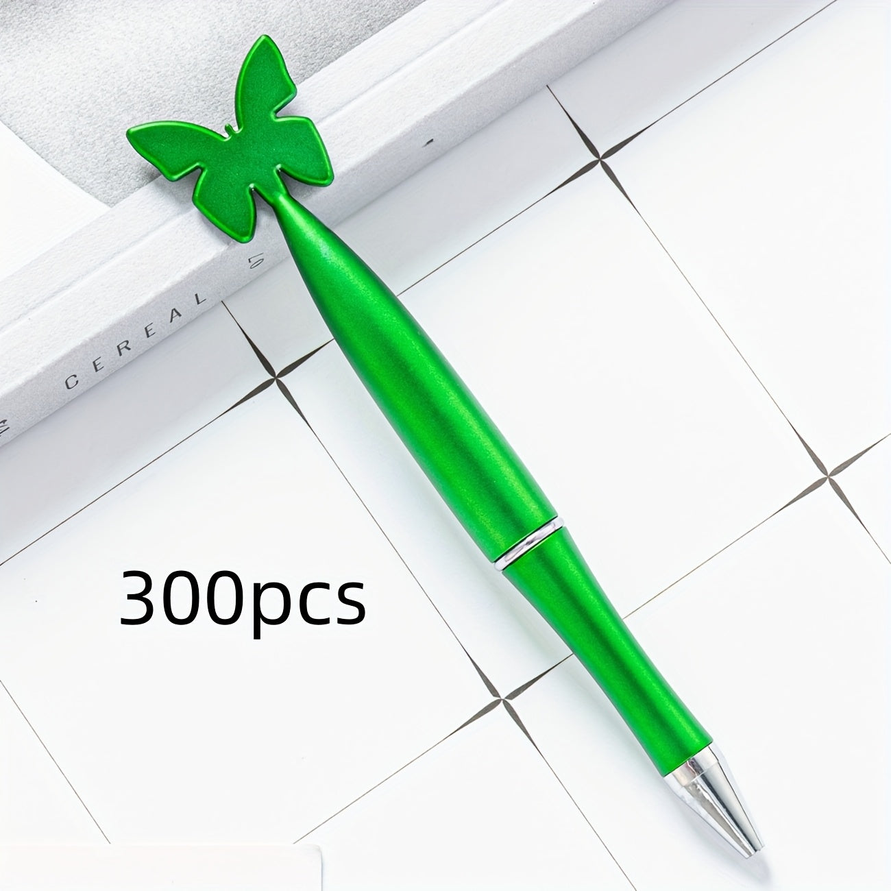 Free Custom Logo 100pcs/200pcs/300pcs Plastic Cartoon Rotating Butterfly Pens Gift Promotional Pens with Printable Logo