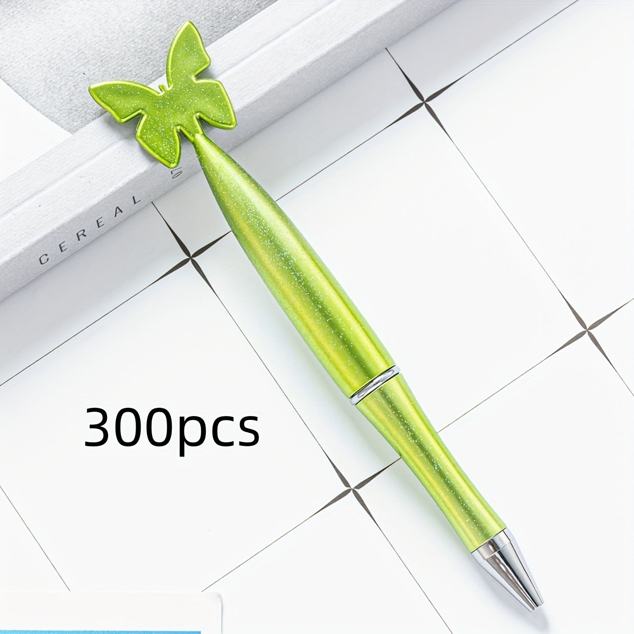 Free Custom Logo 100pcs/200pcs/300pcs Plastic Cartoon Rotating Butterfly Pens Gift Promotional Pens with Printable Logo